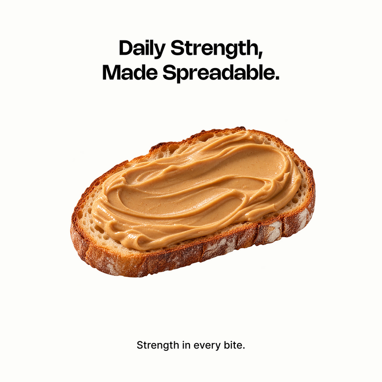 Spreadatine Creatine Butter: 5g Creatine Monohydrate | GR Fuel